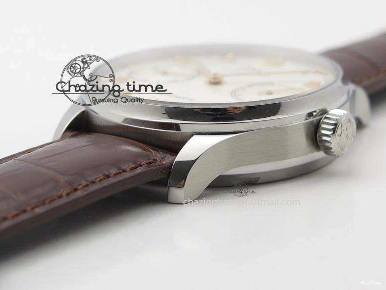 MIROTIME 1228 MoistureWicking Portuguese Real PR IW500704 ZF 1:1 Best Edition On Brown Leather Strap A52010 V 7311